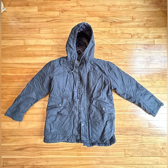 Button Men’s Coat - Picture 2 of 6